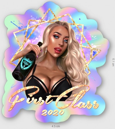 METALLISERT HOLOGRAFISK